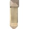 Ekena Millwork Traditional Arts and Crafts Rough Sawn Bracket w/ Offset Brace, Douglas Fir, 8"W x 28"D x 28"H BKT0806X28X28TRA03RDF - alternate 4
